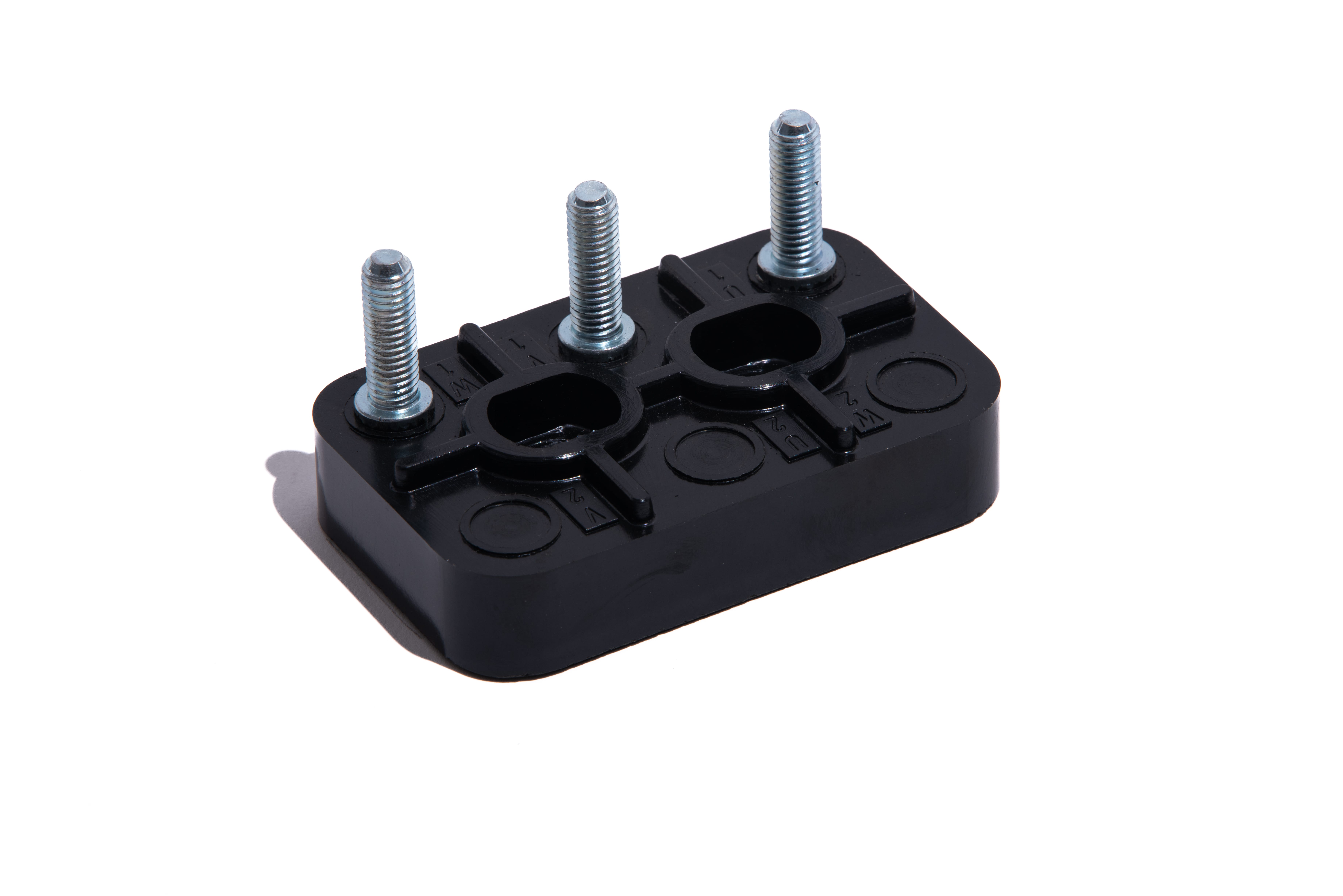 Morsettiera con 3 perni Linea 1 e Linea L - 0155 MR 3P